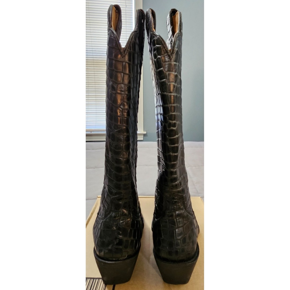 Idyllwind® (Women's 7 M) Strut™ Snip Toe 13.5" Western Boots in Black - $205 - Picture 6 of 9